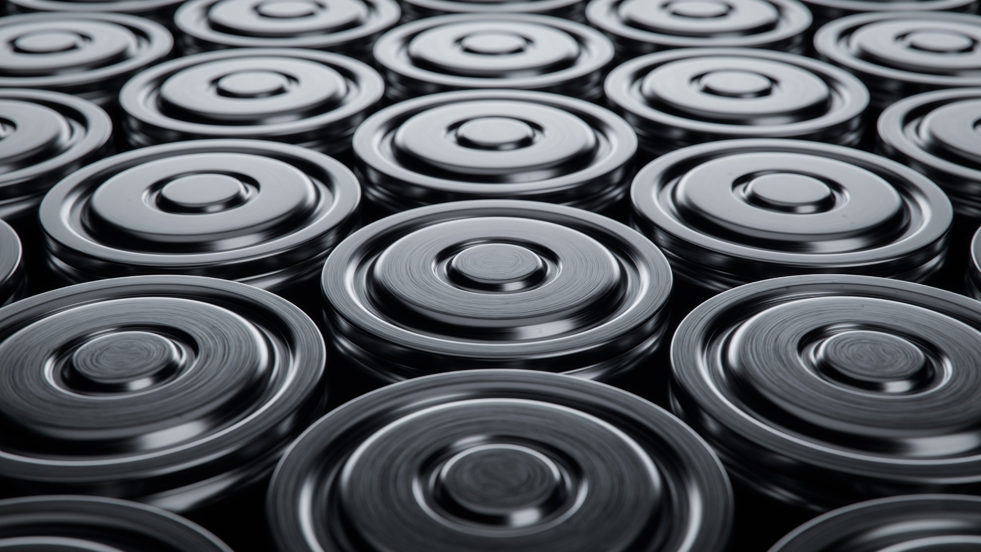 a picture of EV batteries