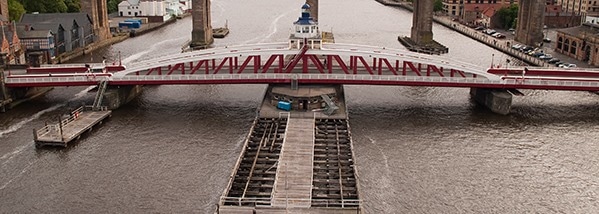 Preventing Cable and Hose Damage on Swing Bridges