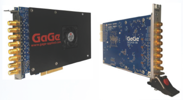 The GaGe RazorMax data acquisition system is offered on both PCle and PXIe platforms