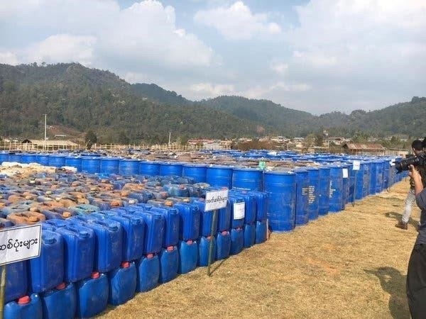 Rigaku Raman used in Myanmar chemical seizure