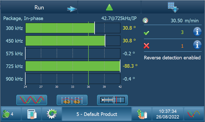 Screenshot of product with metal component present