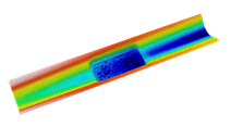 Flatness, description: Topography of System-in-Package (SiP) package flatness with high precision.