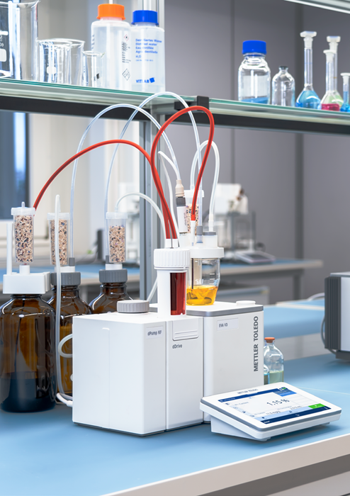 Weighing Techniques for KF Titration