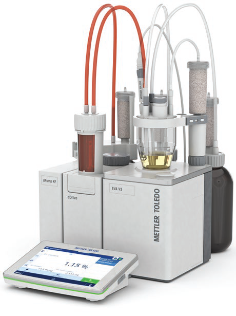 EVA V3 Karl Fischer Titrator assembly