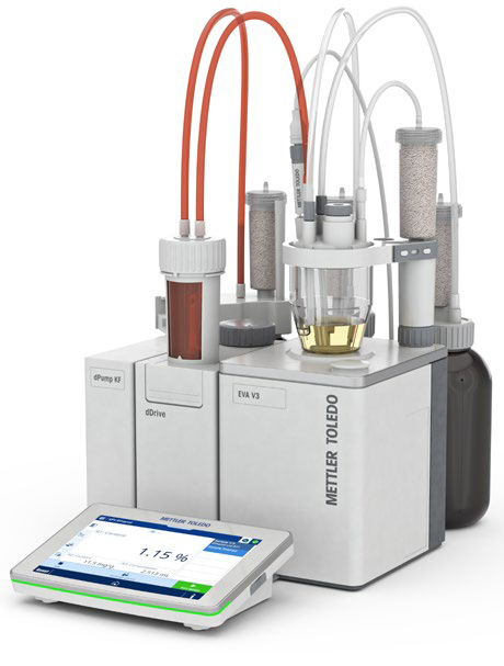 EVA V3 Karl Fischer Titrator assembly