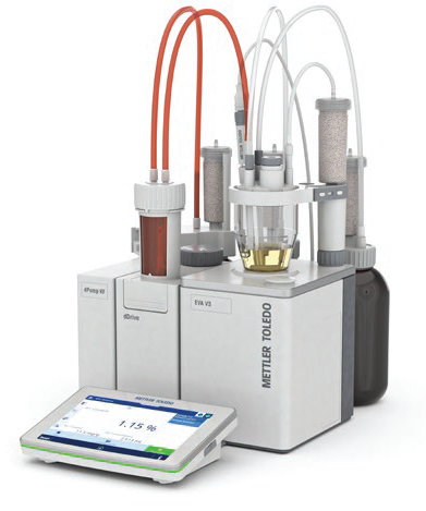 EVA V3 Karl Fischer Titrator assembly