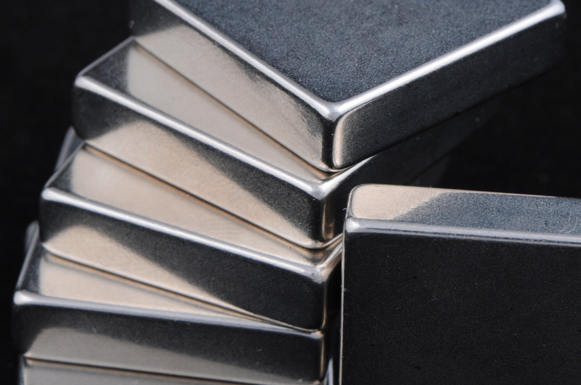 Stacks of nickel alloy blocks.