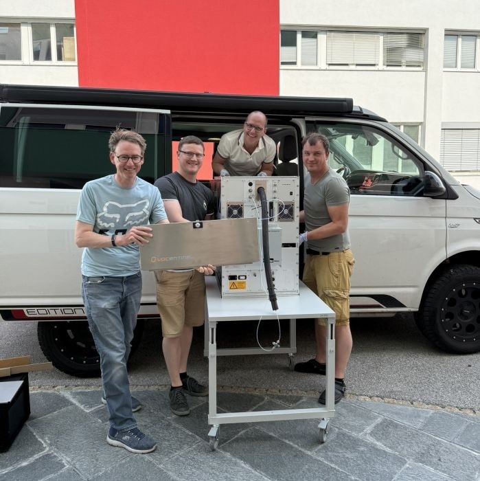 Transport of IONICONs VOCentinel to the Atmospheric Observatory (IAO) at the University of Innsbruck