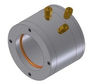 Water Cooled End Cap exterior view.