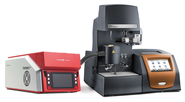 Discovery TGA™ 5500 connected to the Thermostar™ Mass Spectrometer