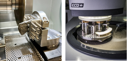 End-to-end geology preparation workflow – cutting, mounting/impregnation, grinding & polishing, and thin section preparation