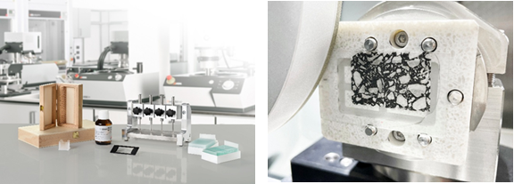 Thin section thickness control: pre-thinning to 300–1000 µm with plane parallelism followed by grinding to 20–30 µm final thickness