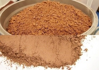 3 kg Iron ore in RS 300 in 12 min, < 100 µm