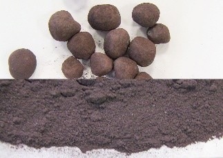 1 kg Ore in DM 200 in 6 min, < 400 µm