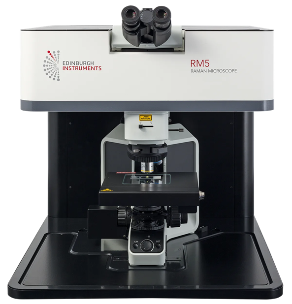 An Edinburgh Instruments RM5 Confocal Raman Microscope