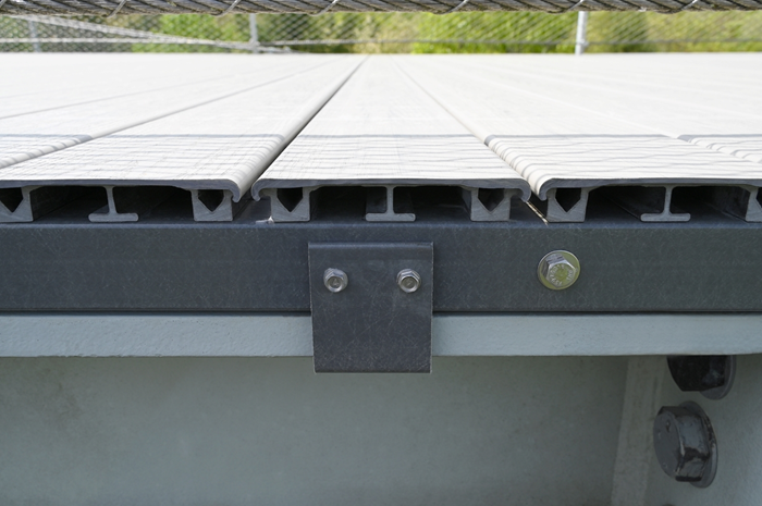 Fiberglass for Landmark Suspension Bridges