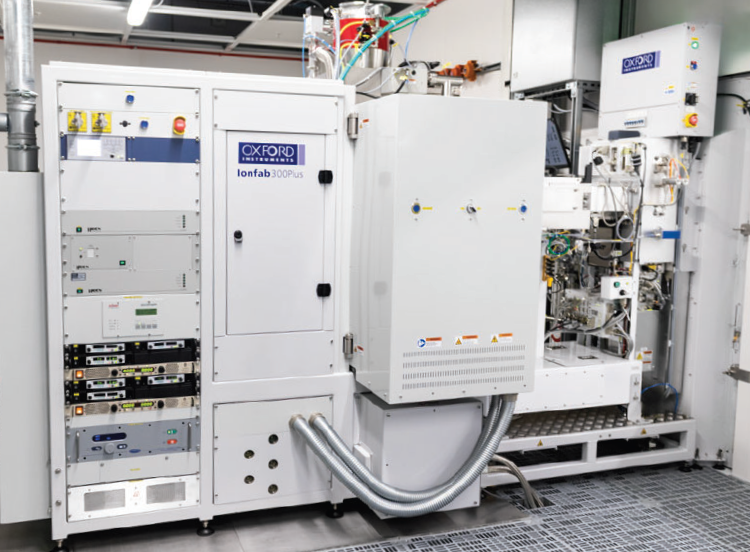 SiC Power Technology in a lab, the oxford instruments technology.