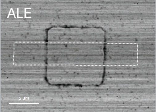 (Cathodo-) luminesence after additional isotropic ALE damage removal