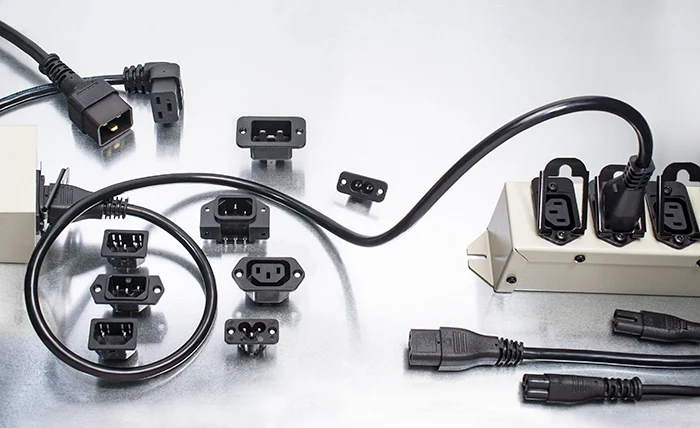 An image of several different plugs.