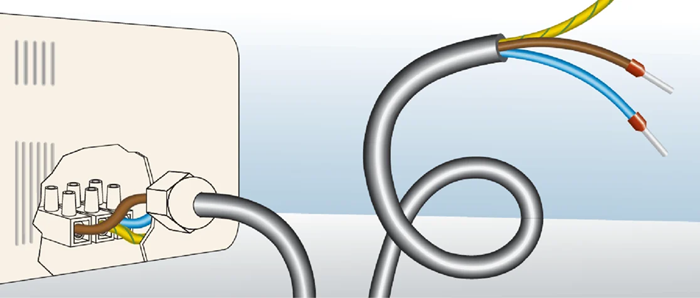 Illustration of plug wires.