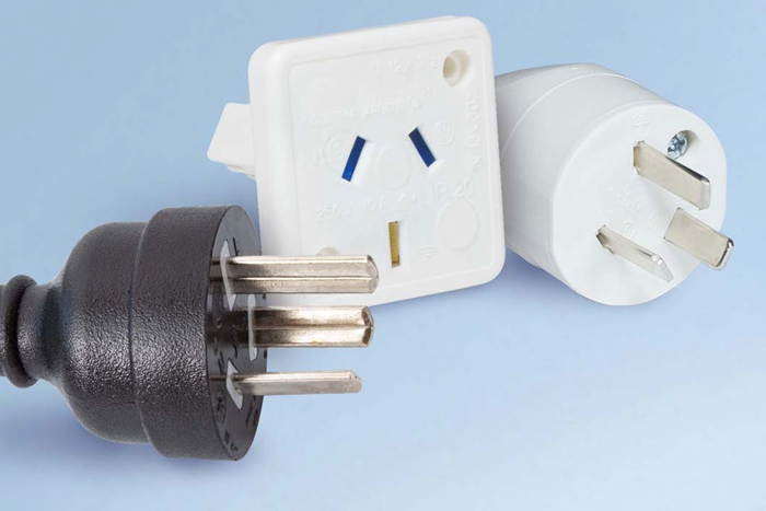 Comparing 10 A/250 V Plugs & Sockets in Argentina, Australia & China