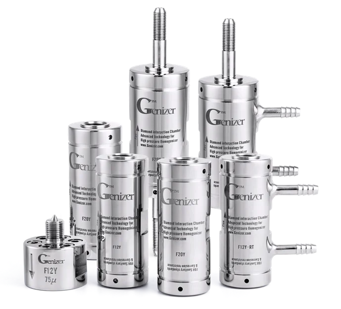 Photo of Y-type chambers and Y-type-RT chambers.