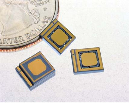 MEMS accelerometer die from Applied MEMS