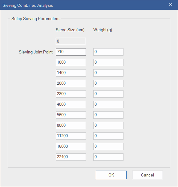 Software interface for sieve-laser data integration