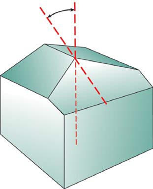 The Berkovich indenter tip is defined as a three-sided pyramid with an included angle of 142.3 °.