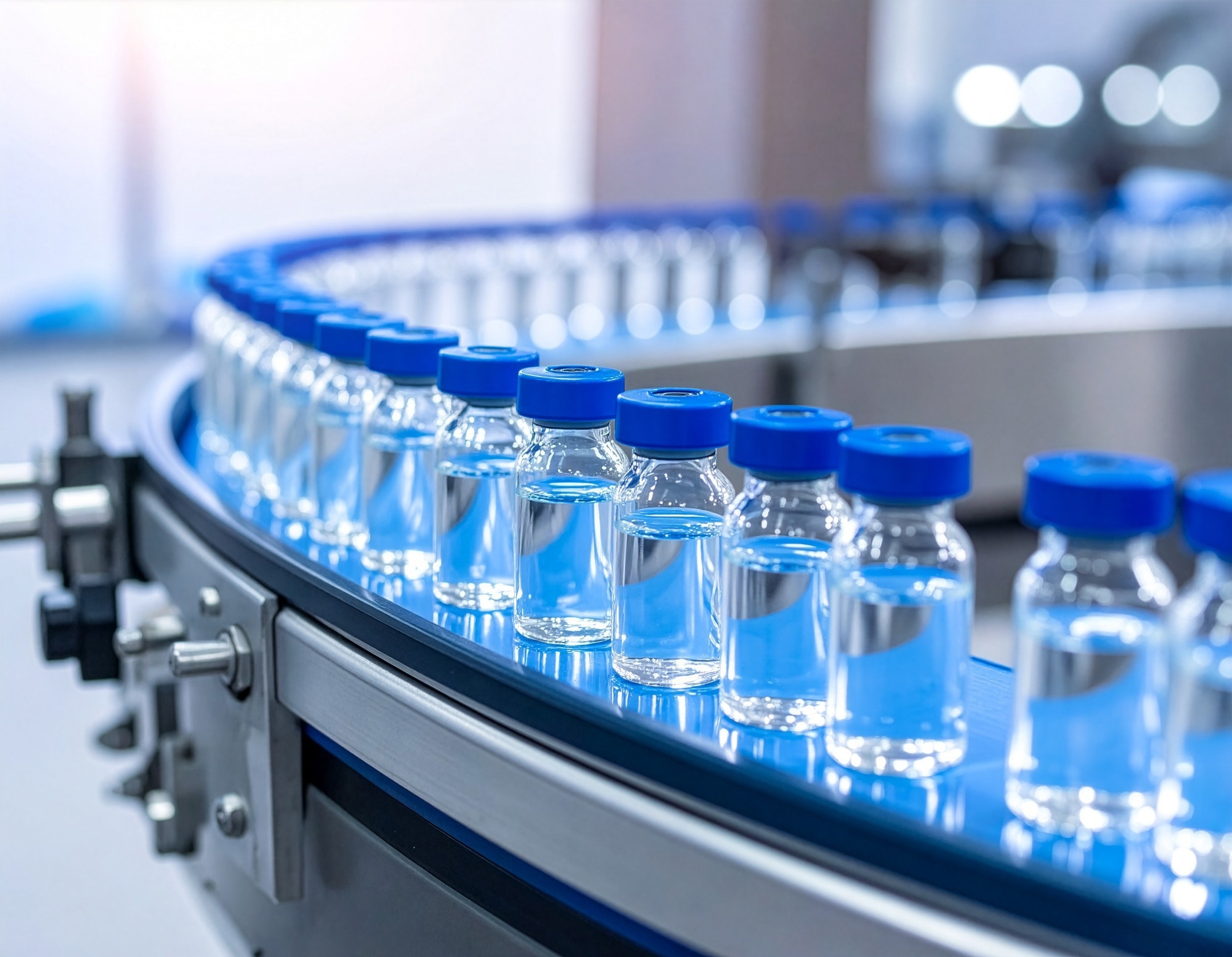 A pharmaceutical production line