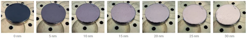 About Sputter Coating Thickness and Visual Appearance