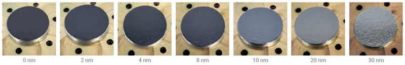 About Sputter Coating Thickness and Visual Appearance