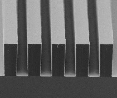 20 μm features in 40 μm thick PermiNex® 1000
