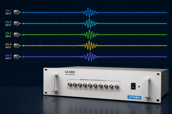 Vitrek charge amplifier