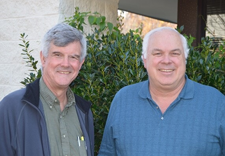 Dr. George Pharr and Dr. Warren Oliver