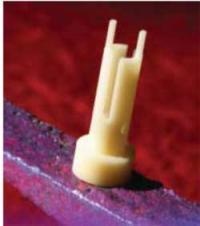 Precision machined alumina part
