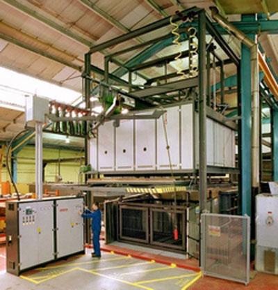 Industrial Drop Bottom Aluminium Solution Treatment Oven