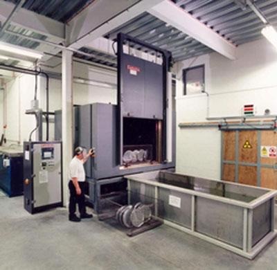 Front Loading Aluminium Treatment Oven with Quench Chamber capacity 1400mm (h) x 1400mm (w)x 2000mm (d)