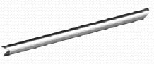 Rod shaped particle.