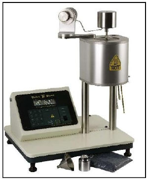 Tinius Olsen model MP600 shown in Procedure B configuration