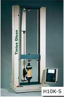The Tinius Olsen H10K-S universal testing machine.
