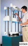 The 600kN Super “L” hydraulic materials testing machine.