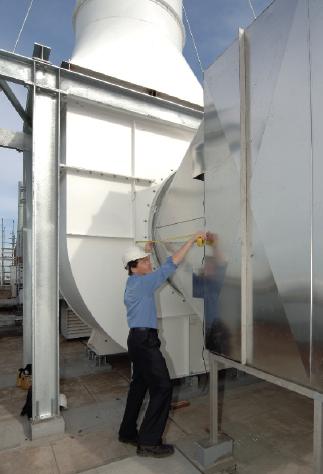 The stream diffuser sheet construted with perforated 445M2 was a dream to make.