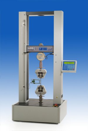The twin column LS100Plus (100kN) from Lloyd Instruments.