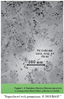 Metal Catalytic Activities with Palladium.