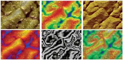 Vision software can be used to accentuate the data by using different fi lters and color palettes to highlight and bring out various features of the image.