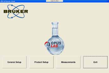 OPUS-LAB user interface.