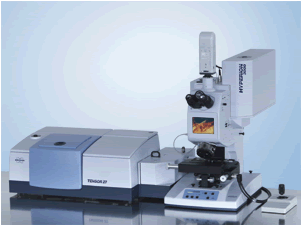 TENSOR 27 FT-IR Spectrometer with HYPERION 3000 FT-IR Microscope.