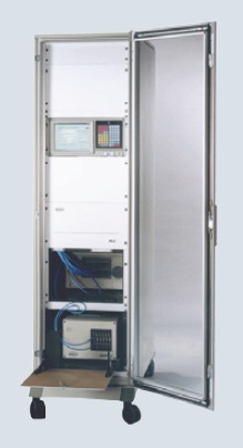 MATRIX-F individually enclosed modules designed to easily fit into standard 19-inch racks and enclosures. The spectrometer for this experiment was housed in an environmental enclosure 100 m from the sample point along with a touch-screen computer. The results are transmitted to the Process Control system via a 4-20 mA interface and the water content is controlled by a closed loop based on the NIR result. Bruker Optics is constantly improving its products and reserves the right to change specifications without notice.
