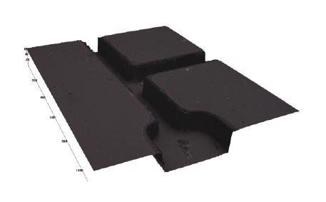 Zeta image of a fully open channel.